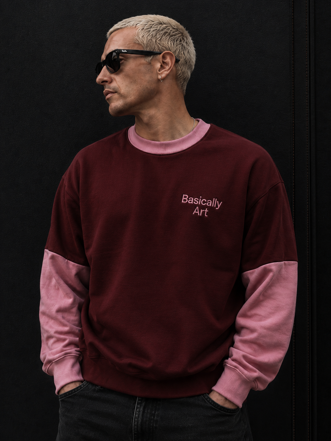 Basically Art Burgundy & Pink